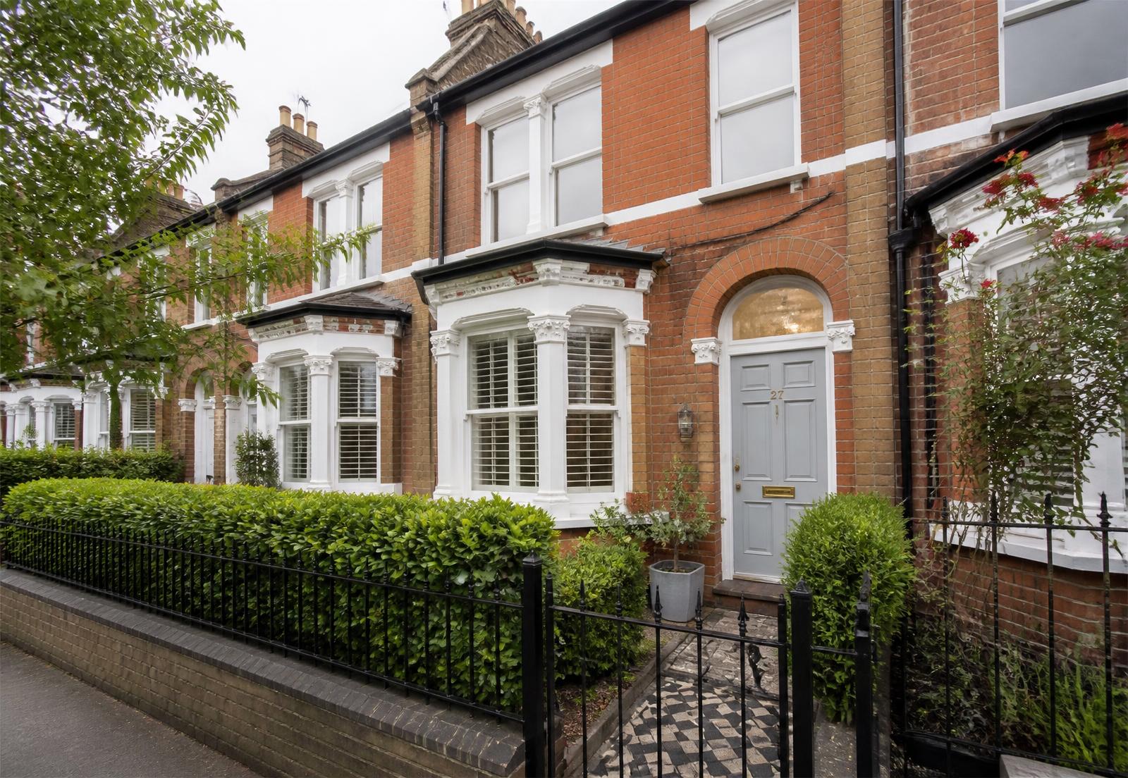 Well-maintained UK residential property with a tidy front garden